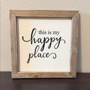 Rustic Wooden Framed Wall Art